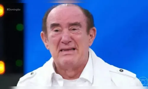 Renato Aragão se emociona ao voltar à Globo após 4 anos fora da TV