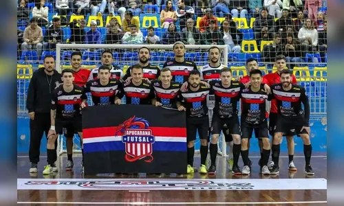 Apucarana Futsal empata pela terceira vez seguida na Série Prata