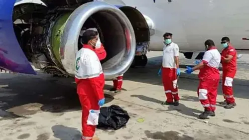 Trabalhador morre sugado por motor de avião em aeroporto