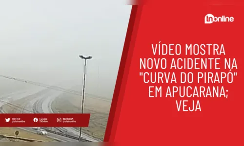 Vídeo mostra novo acidente na 