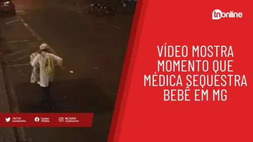 Vídeo mostra sequestro de bebê em MG