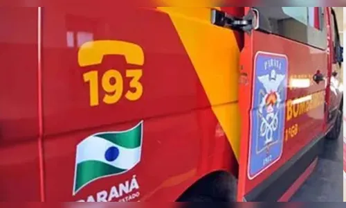 Vítima quebra perna em acidente de moto no 'Correia de Freitas'