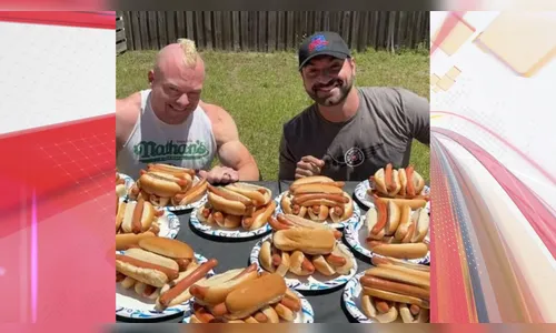 Brasileiro disputa campeonato de comer cachorro-quente nos EUA