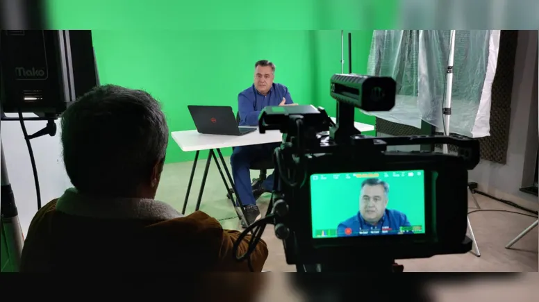 Imagem ilustrativa da notícia Beto Preto passa fim de semana gravando para as redes