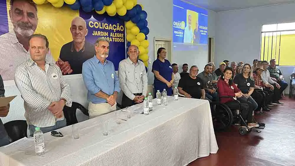 A convenção aconteceu no salão do Sindicato dos Trabalhadores Rurais, localizado na Avenida Getulina