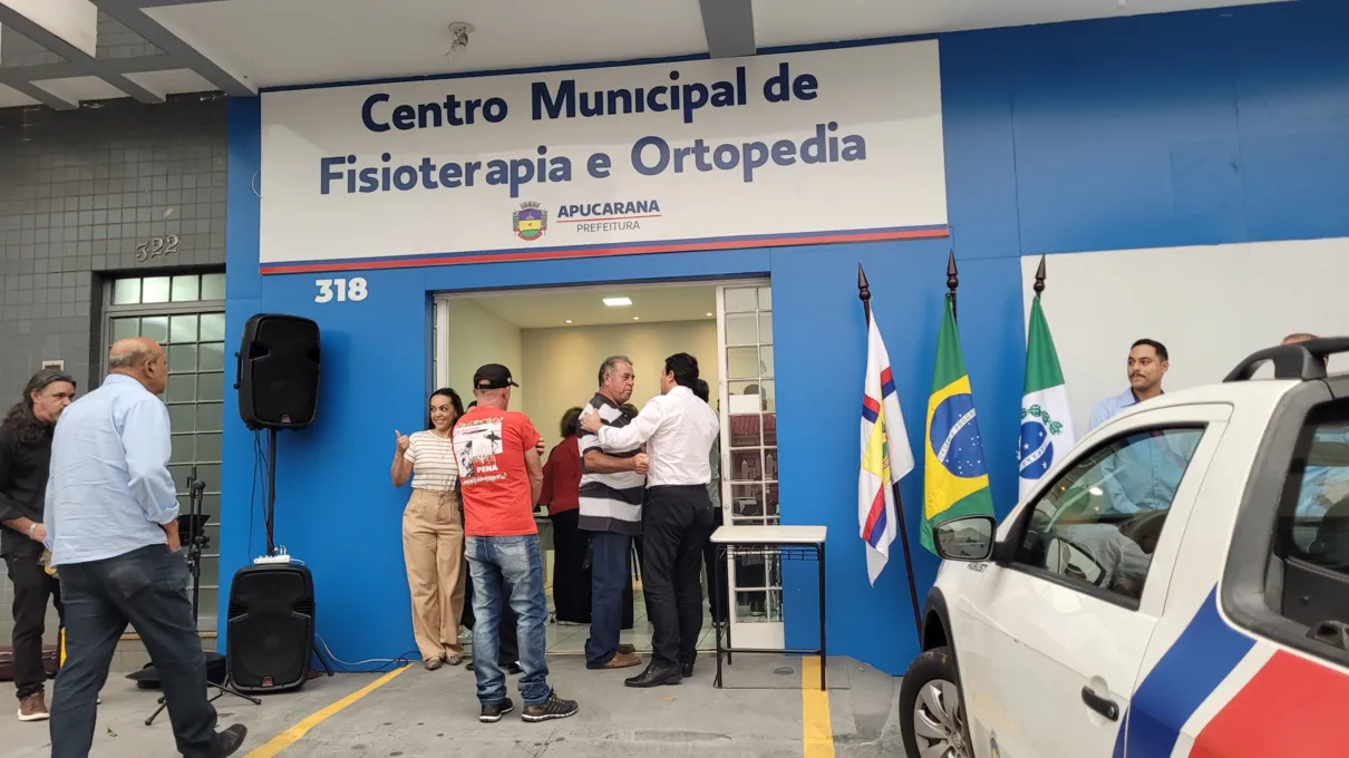 Apucarana inaugura Centro Municipal de Fisioterapia e Ortopedia