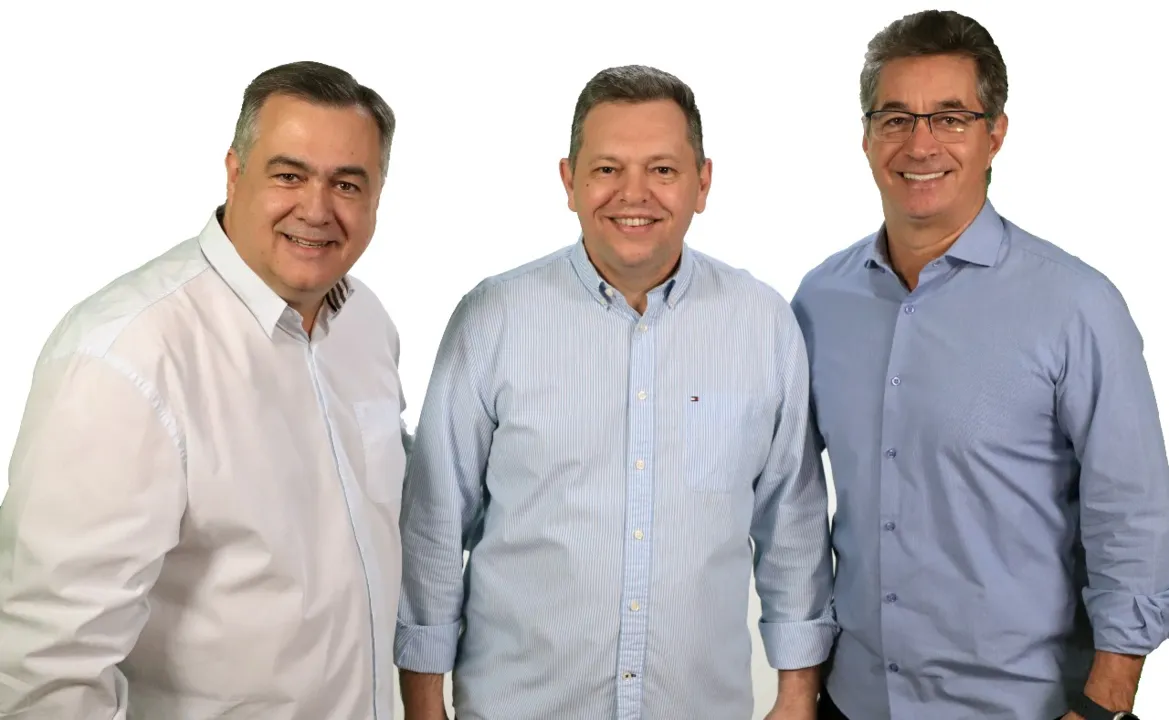 Beto Preto, Paulo Vital e Luis Carlos Leitão