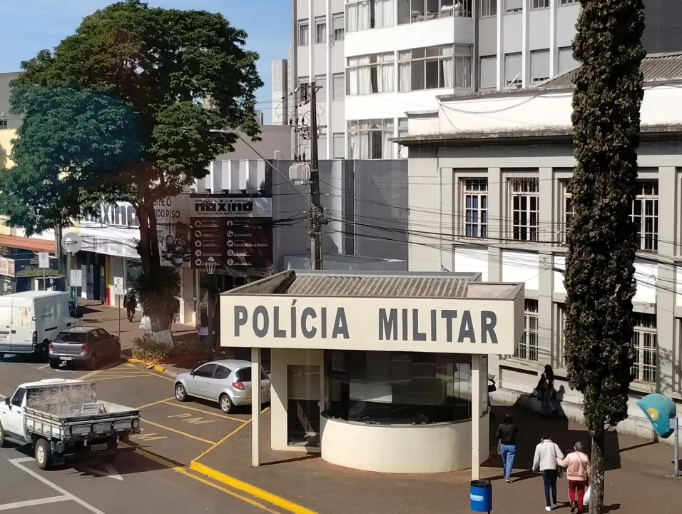 Ele foi levado para a Cadeia Pública de Apucarana