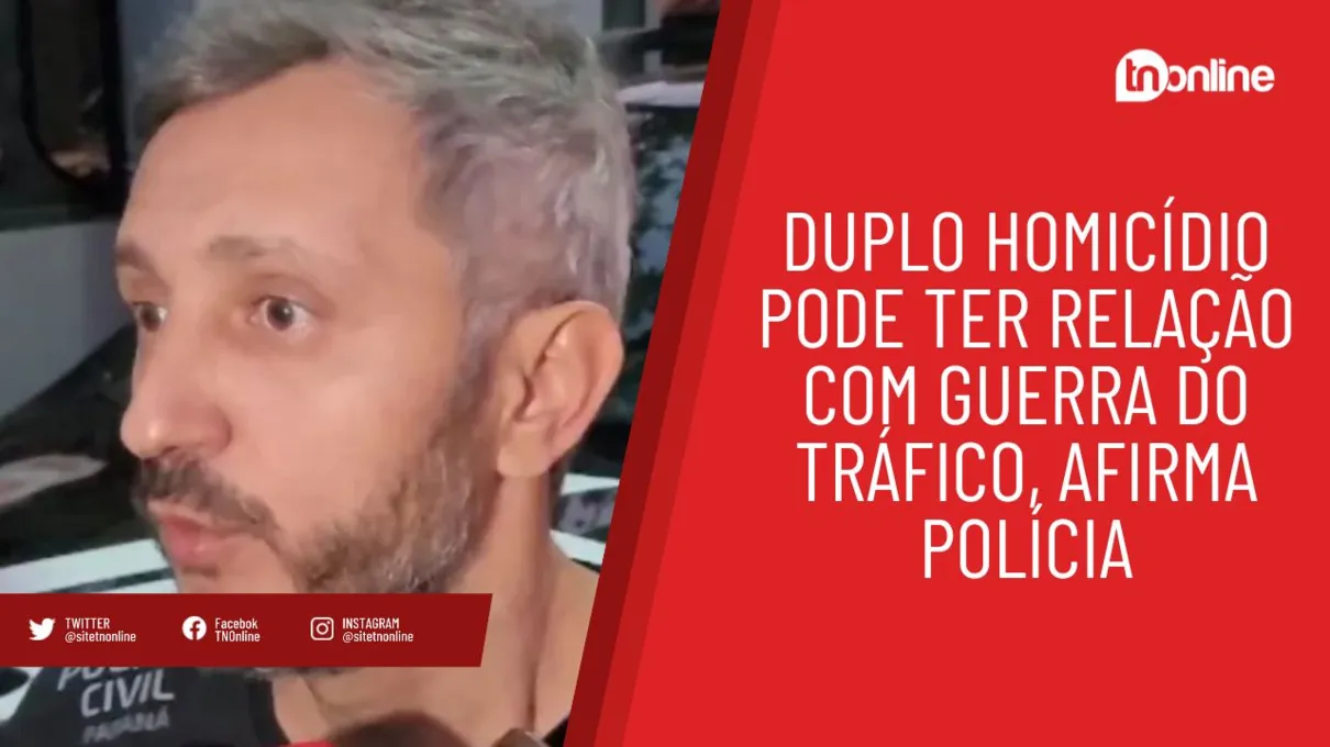 Duplo homicídio pode ter relação com guerra do tráfico, afirma polícia