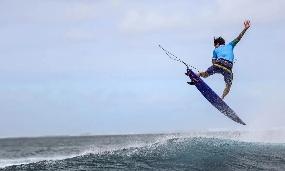 Gabriel Medina conquistou medalha de bronze nos Jogos Olímpicos