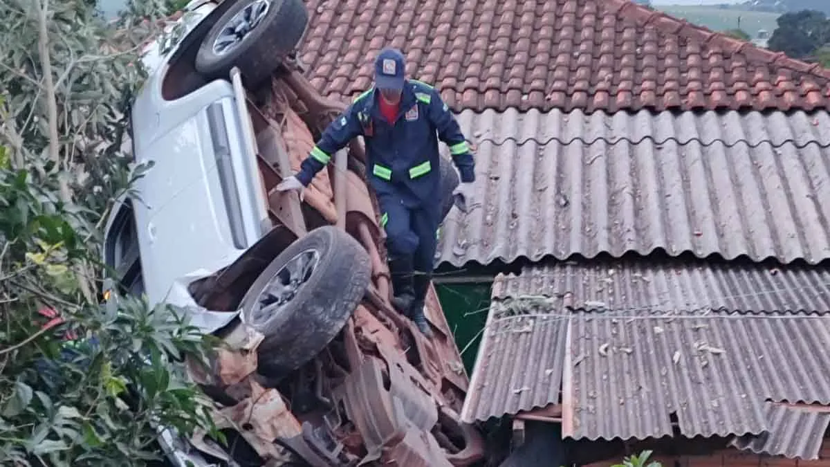 O acidente foi no final da tarde de quarta-feira