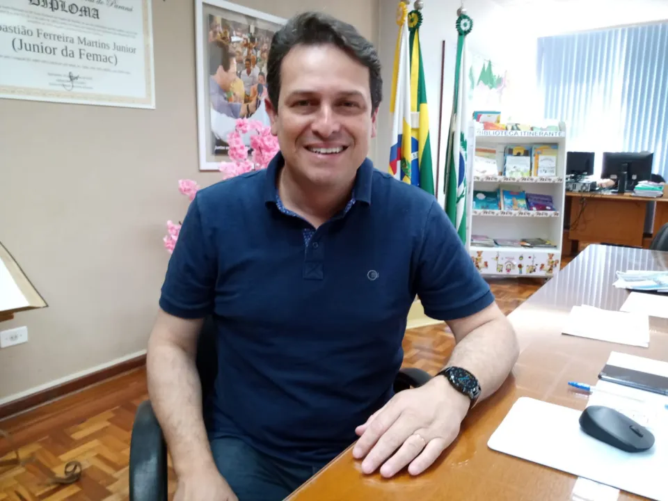 Prefeito Junior da Femac está otimista com momento da eleição