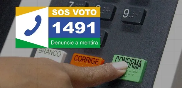 SOS Voto funciona de segunda a sexta, das 8h às 20h, e no sábado, das 9h às 17h