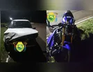 Motociclista fica ferido após colisão com Fiat Uno na PR-272