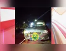 Capotamento entre Lunardelli e Jardim Alegre deixa motorista ferido