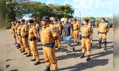 7ª CIPM homenageia 170 anos da Polícia Militar do Paraná