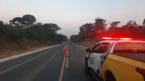 Acidente aconteceu no trecho de São Mateus do Sul