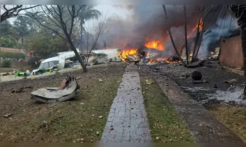 Todas as mortes na queda de avião ocorreram por politraumatismo