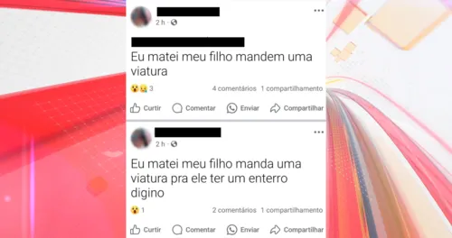 Após confessar o crime na internet, a internauta divulgou também o endereço de onde mora