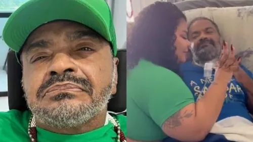 Arlindo Cruz enfrenta sequelas de um AVC