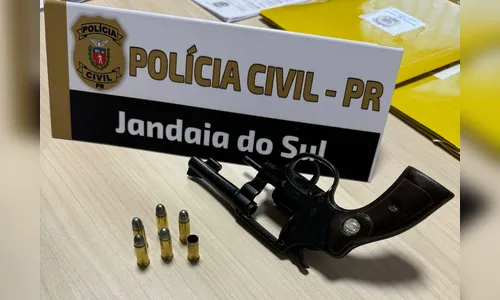 Polícia Civil apreende arma utilizada para matar homem em Marumbi