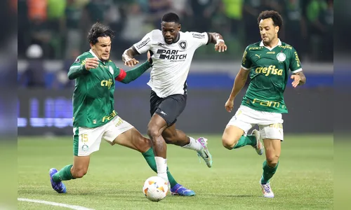 Palmeiras empata com o Botafogo e está fora da Copa Libertadores