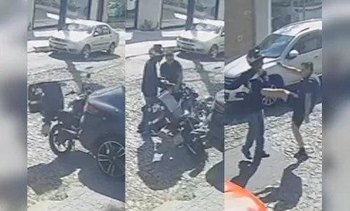 Dono de Porsche agride entregador por deixar moto em frente garagem