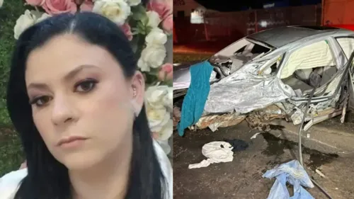 Câmera flagrou acidente que matou mulher e deixou 9 feridos em Sarandi