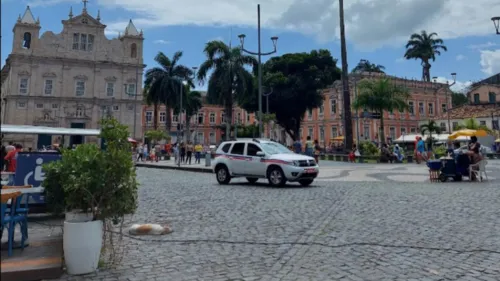 Caso aconteceu no Terreiro de Jesus, Centro Histórico de Salvador