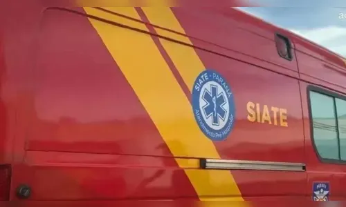 Colisão entre Honda CB e Nissan Versa deixa homem ferido em Apucarana