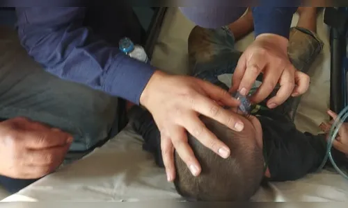 Major fala sobre resgate de criança: 