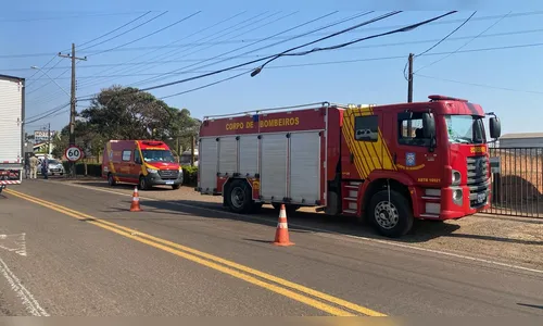 Dois homens ficam feridos após queda de motocicleta em Apucarana