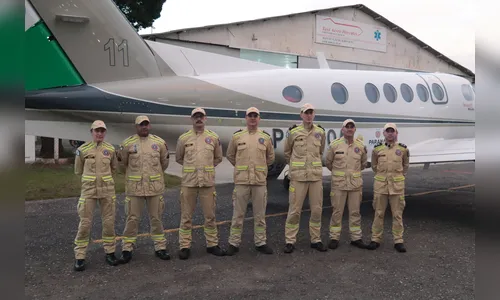 Corpo de Bombeiros do Paraná manda nova equipe para o Pantanal