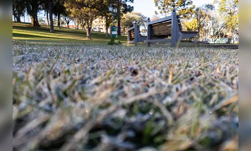 Dezoito cidades do Paraná registraram a temperatura mais baixa do ano