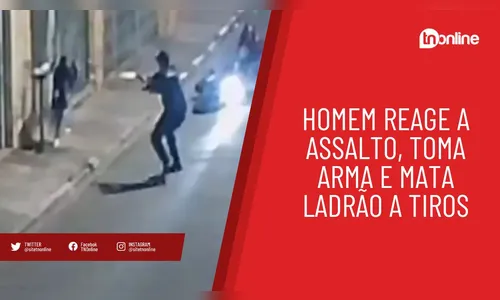 Homem reage a assalto, toma arma e mata ladrão a tiros