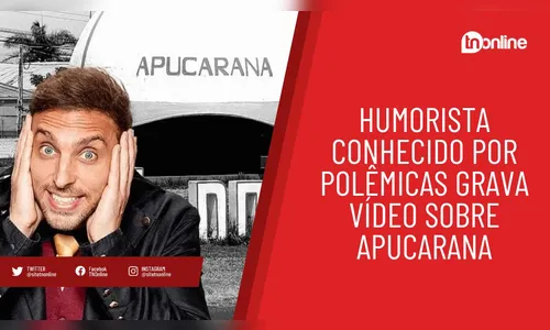 Humorista Léo Lins anuncia show em Apucarana