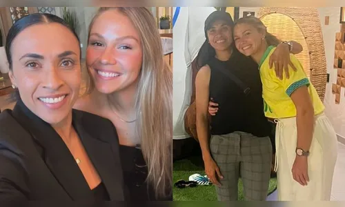 Namorada de Marta abre álbum de fotos com a jogadora em Paris