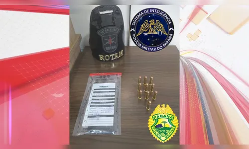 Rotam prende homem e encontra munições em mesa de sinuca