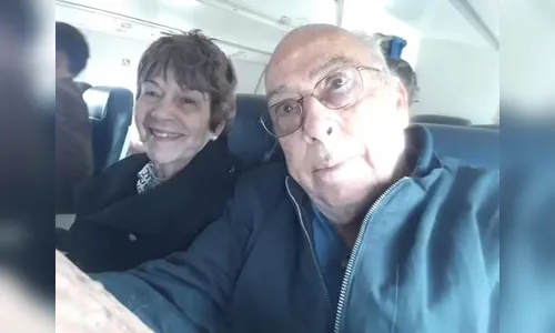 Casal que estava no voo 2283 enviou foto para filha antes do acidente