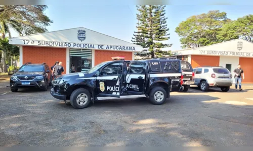 Megaoperação da Polícia Civil prende 17 pessoas em Apucarana