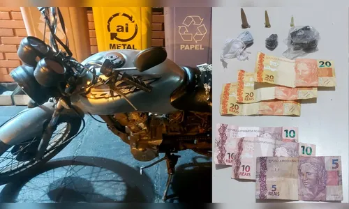 Jovem é flagrado com drogas para quitar 'dívida com o mundo do crime'