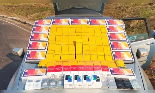 Receita Federal apreende veículo com eletrônicos em Arapongas