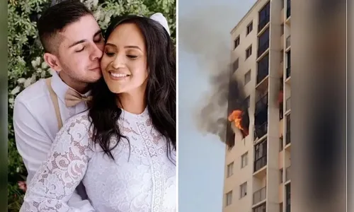 Casal e bebê morrem ao se jogarem de apartamento em chamas