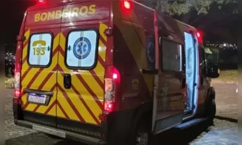 Polícia e bombeiros socorrem caminhoneiro em crise de hipoglicemia