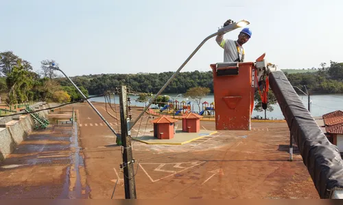 Parque da Raposa ganha LED e reforço na iluminação