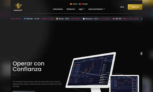 Bróker Ventury FX: conheça o caminho para iniciar no Trading Online