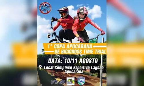 Complexo Esportivo Lagoão sedia a 1ª Copa Apucarana de Bicicross