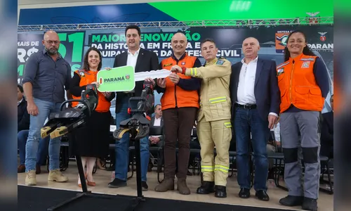 Paraná investe R$ 55 milhões em equipamentos de Defesa Civil