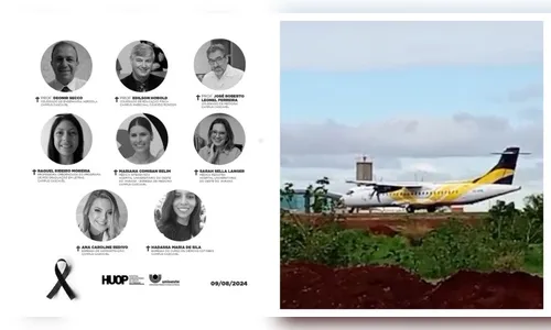 Professores e ex-alunas da Unioeste são vítimas de queda de avião