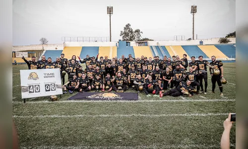 Arapongas Golden Phoenix vence equipe Assis Captains por 40 a 6